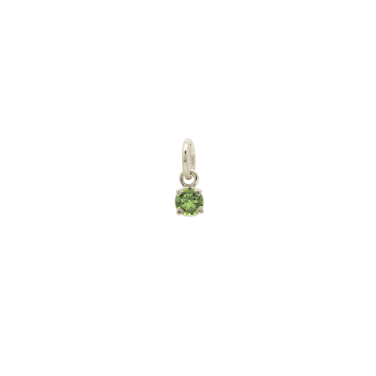 Sterling Silver August Gem