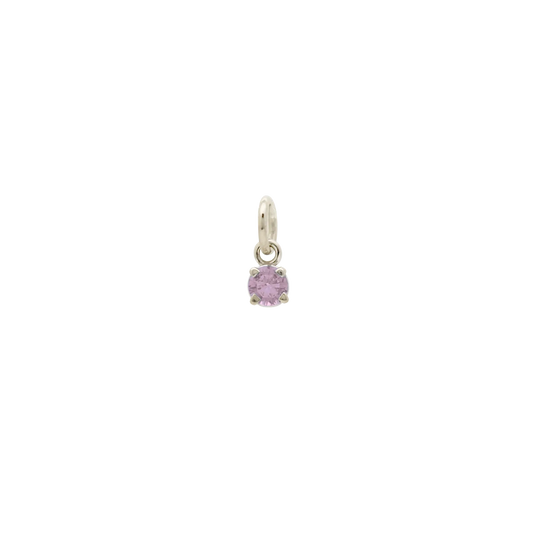Sterling Silver October Gem