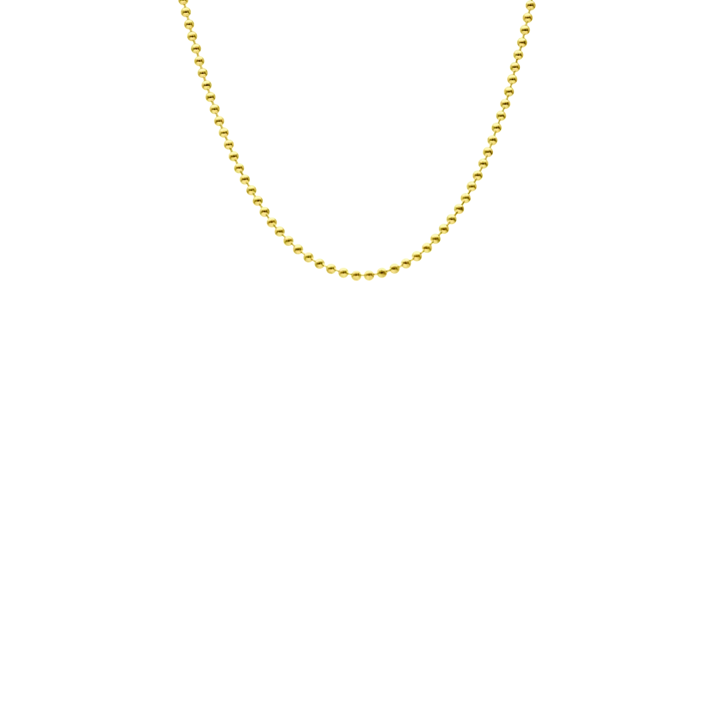 18K Gold Vermeil 1.5MM Bead Chain