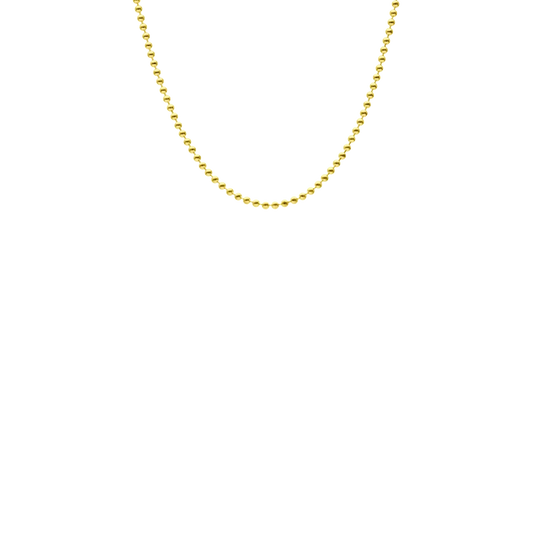 18K Gold Vermeil 1.5MM Bead Chain