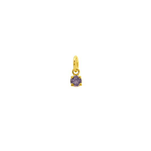 18k Gold Vermeil June Gem