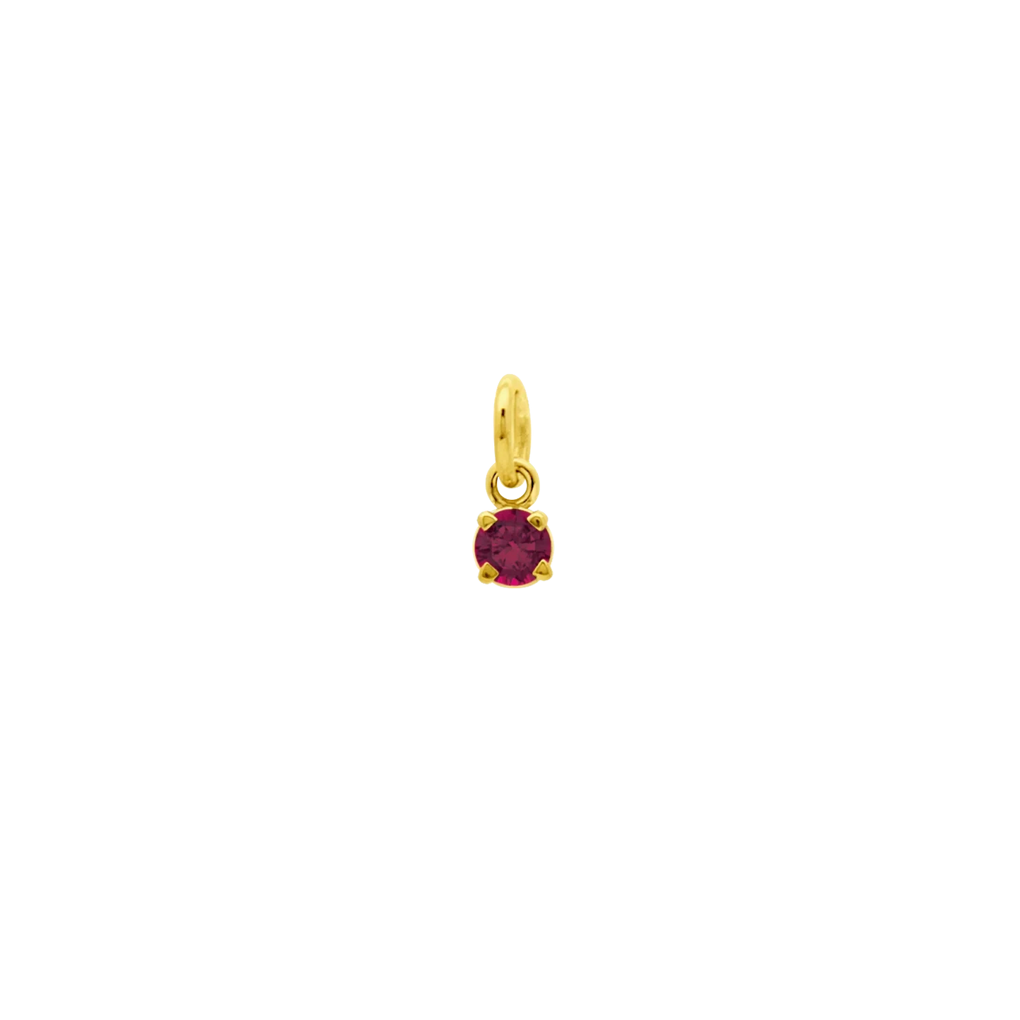 18k Gold Vermeil July Gem