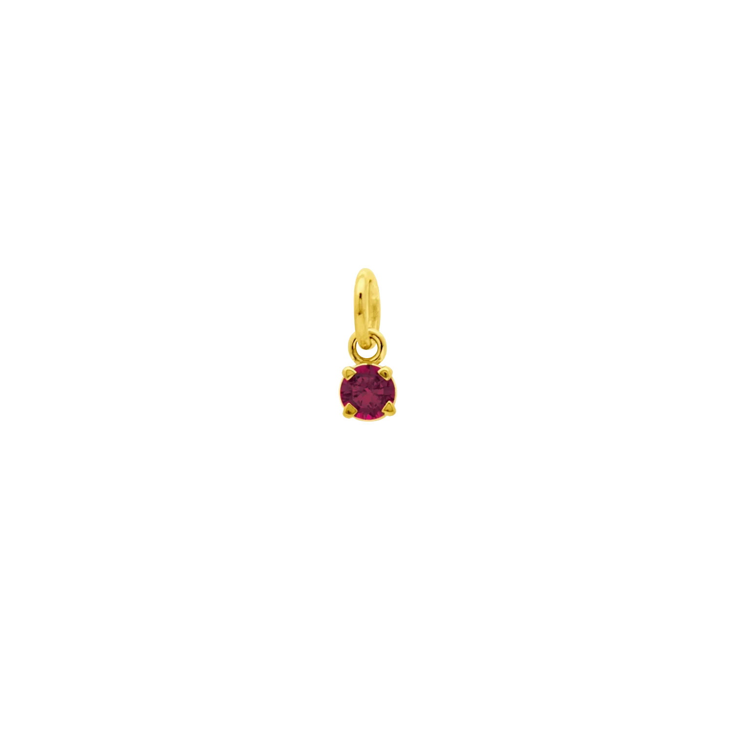 18k Gold Vermeil July Gem