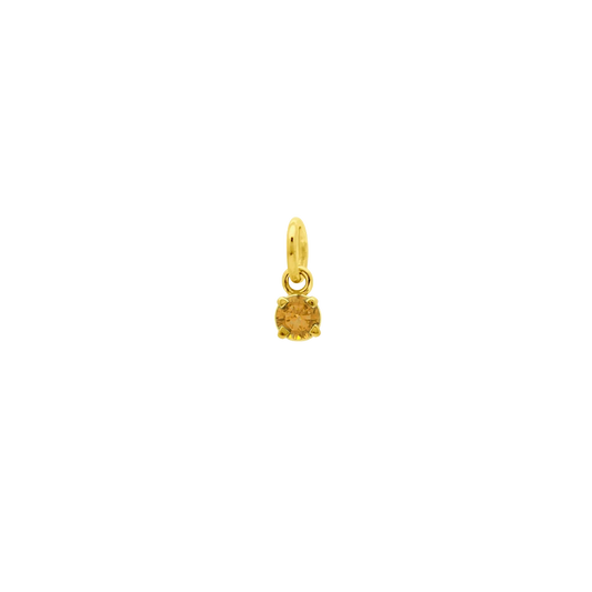 18k Gold Vermeil November Gem