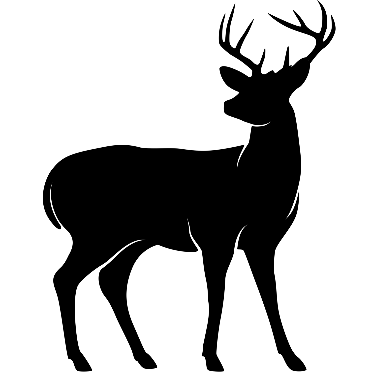 Deer (2) Engraving