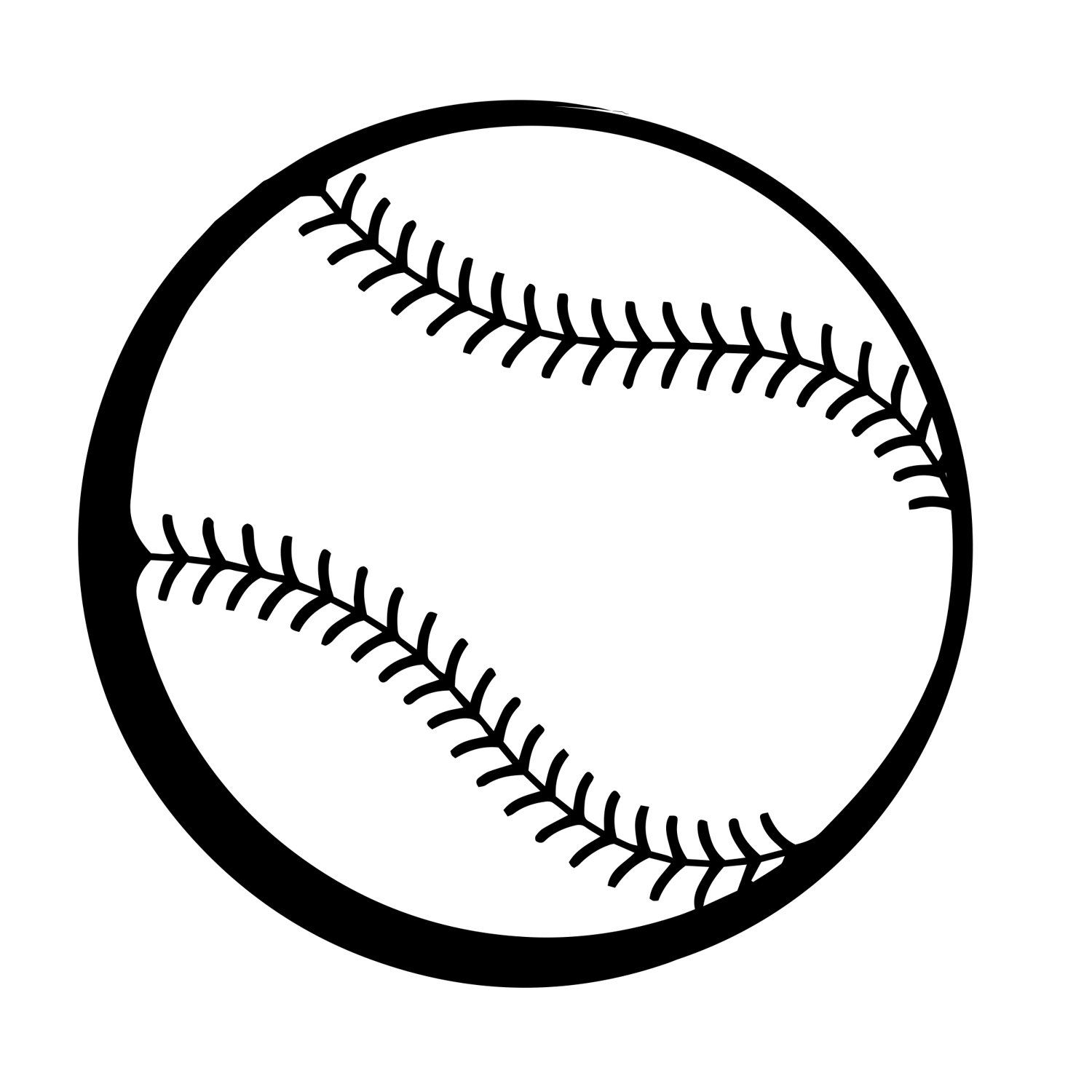 Baseball (2) Engraving