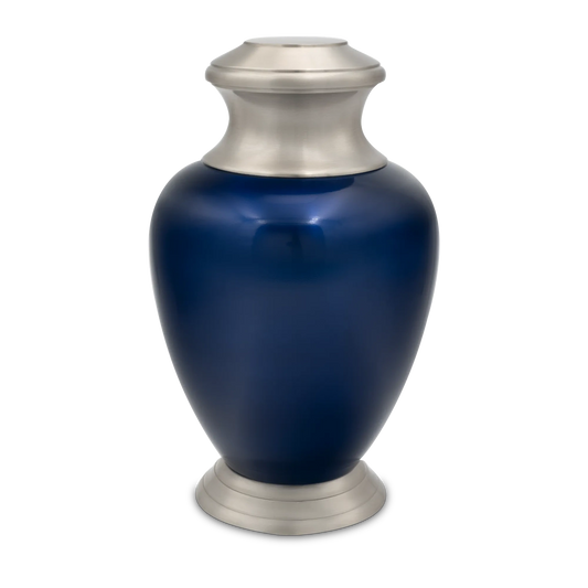 Nebula Indigo Blue Urn