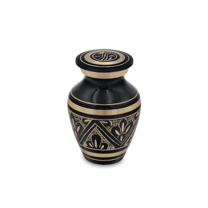 Starlight Ebony Miniature Urn