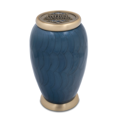 Cresthaven Blue Urn