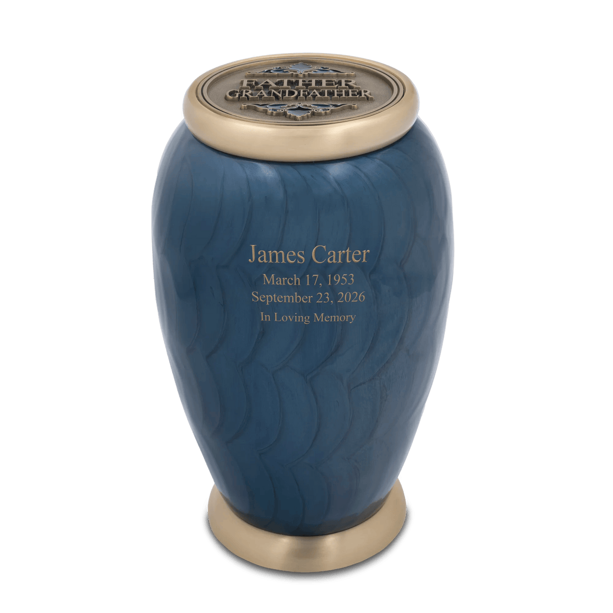 Cresthaven Blue Urn