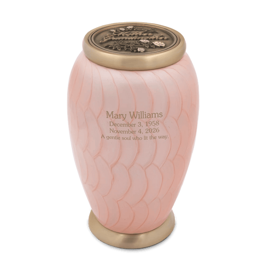 Cresthaven Pink Urn