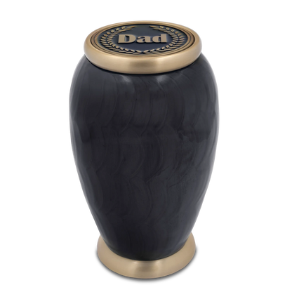 Cresthaven Black Urn