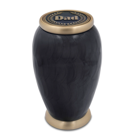 Cresthaven Black Urn