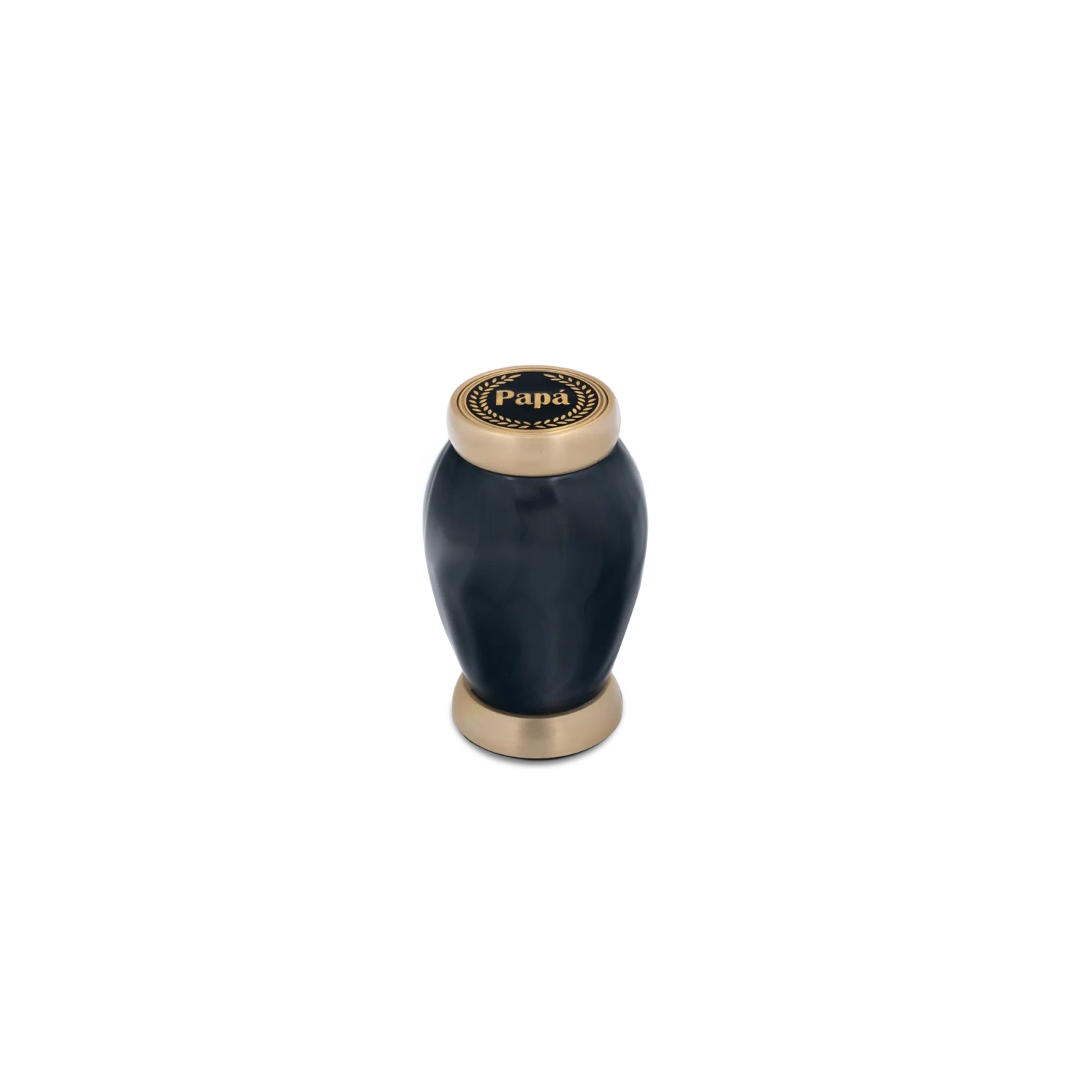 Cresthaven Black Miniature Urn