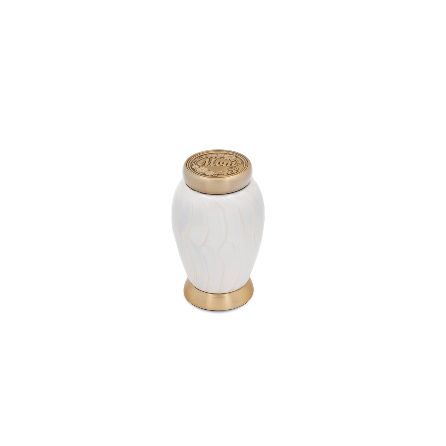 Cresthaven Ivory Miniature Urn
