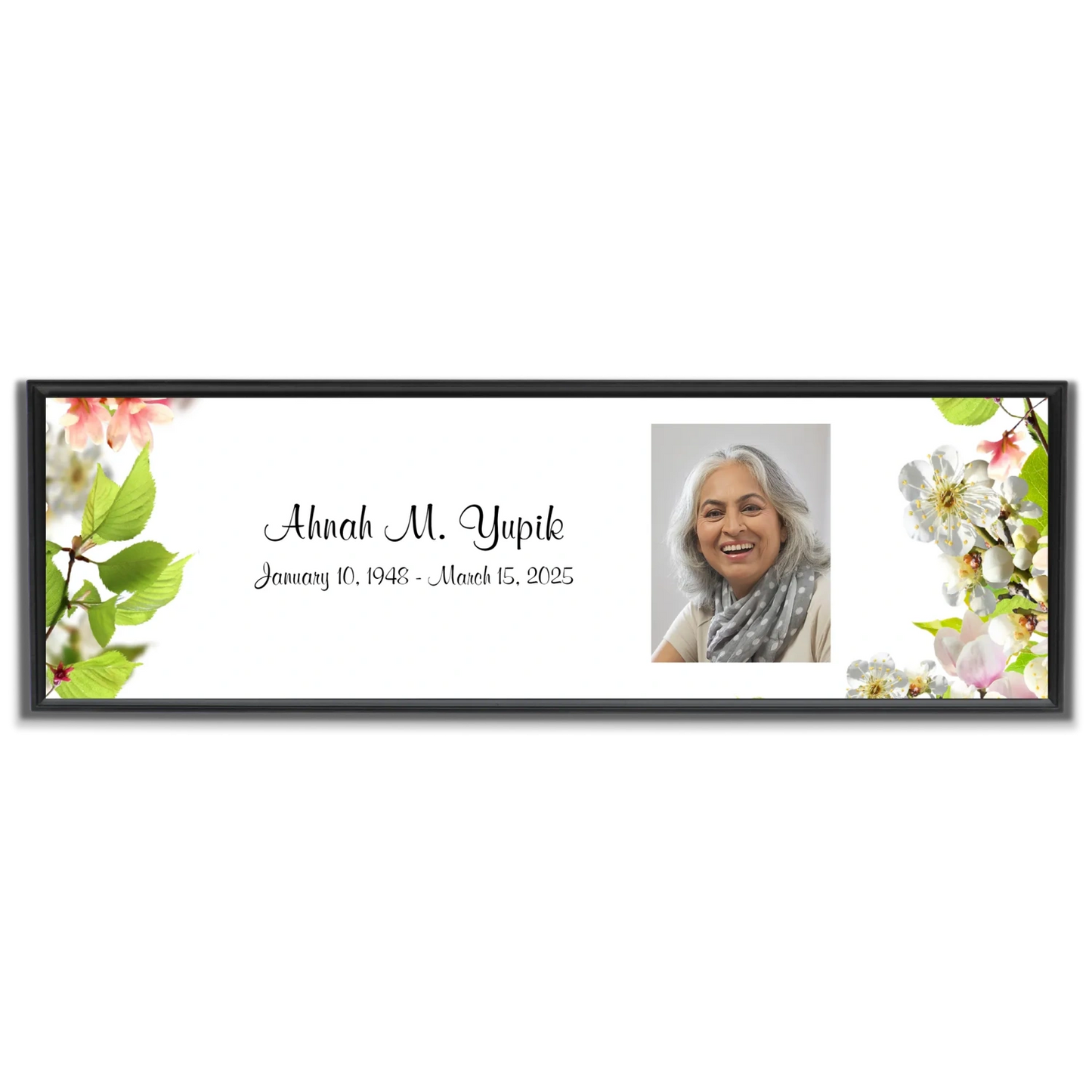 LifeStories MemoryFrame Floral Design