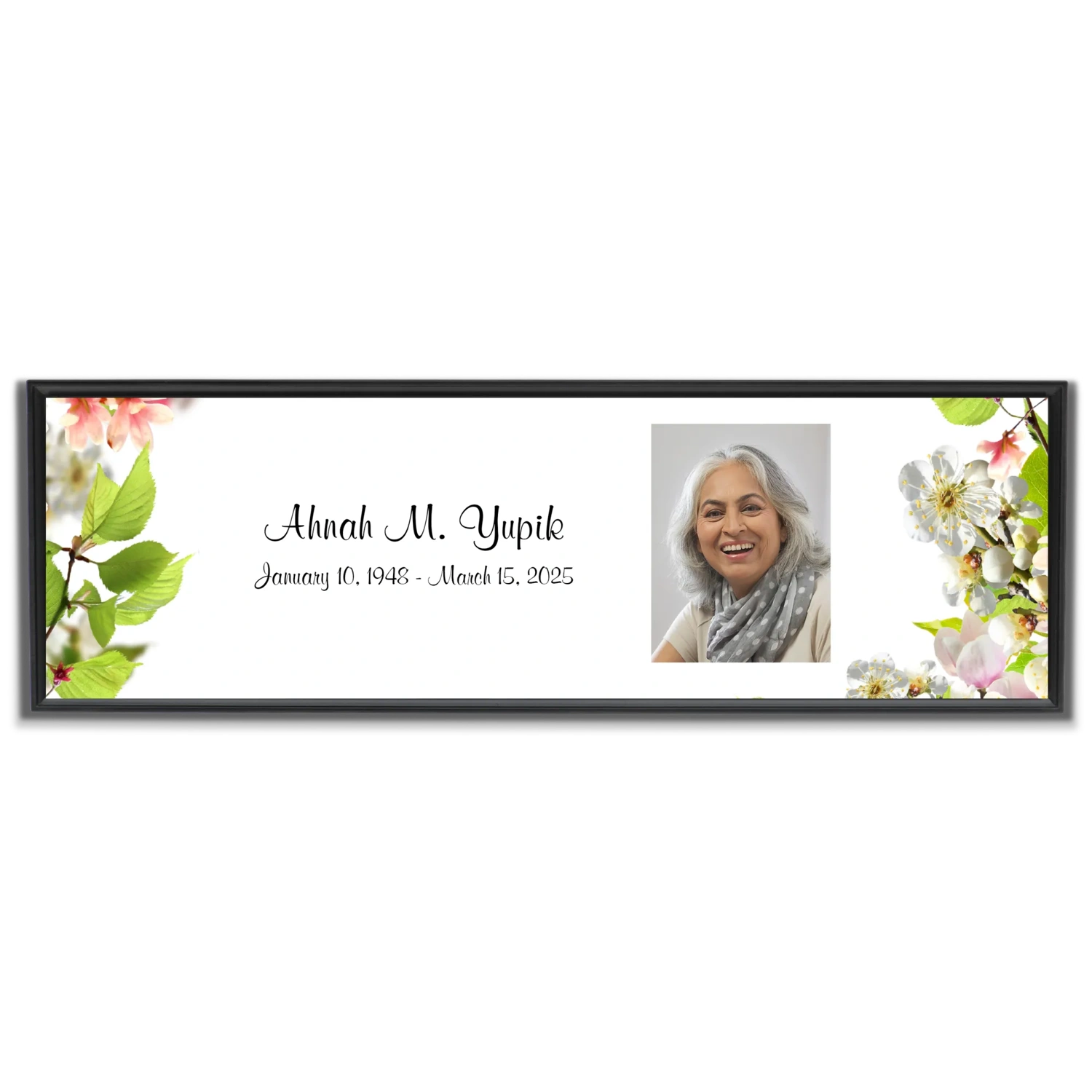 LifeStories MemoryFrame Floral Design