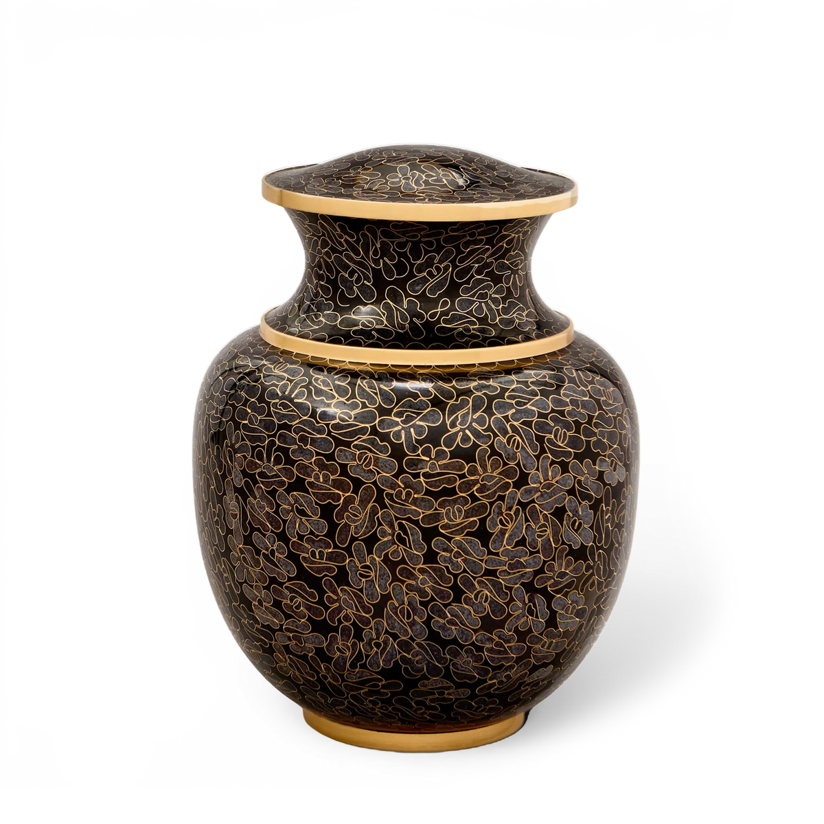 Night Sky Cloisonne Urn