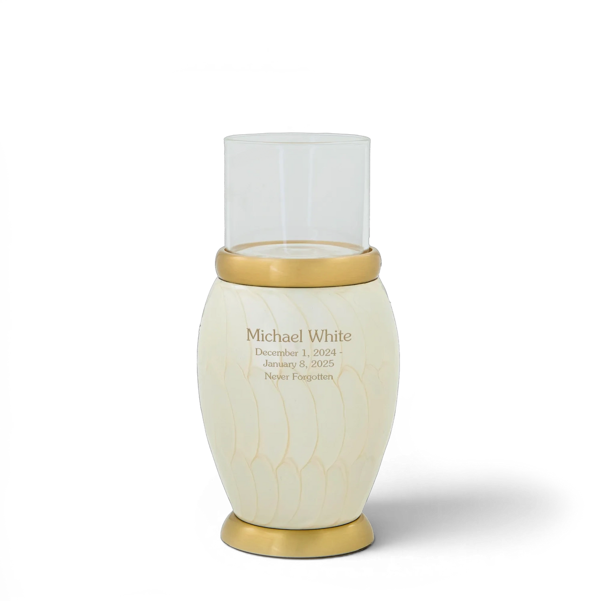 Cresthaven Ivory Candle Kpsk