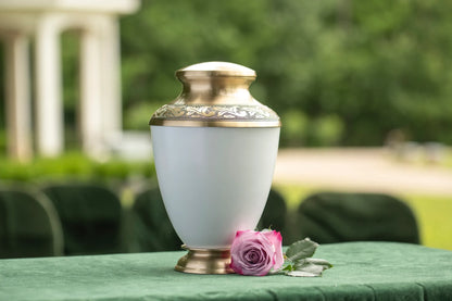 Atlas Ivory Urn