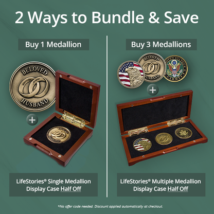 LifeStories Keepsake Medallion - Husband