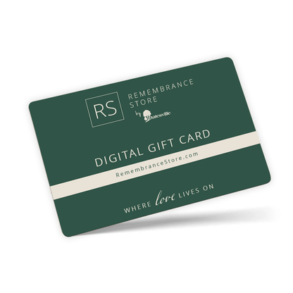 Remembrance store digital gift card graphic