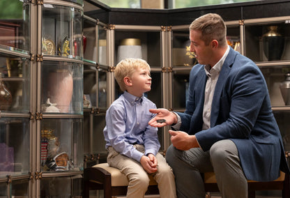 Men's Stainless Dog Tag - Black Finish