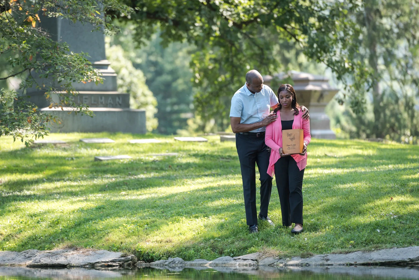 Monterey Maple Urn